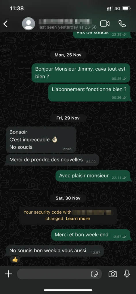 Abonnement IPTV OTT