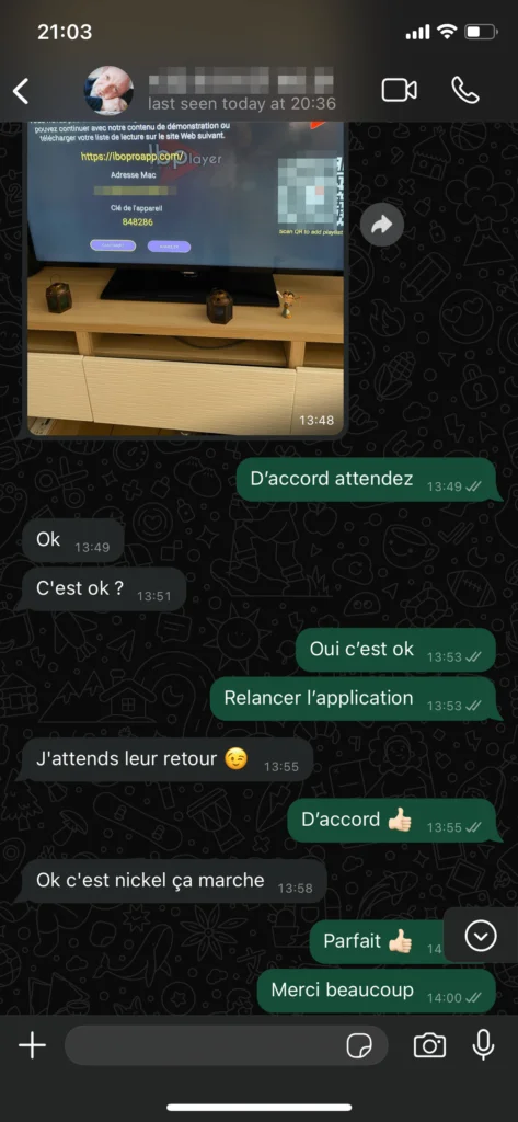 Abonnement IPTV OTT